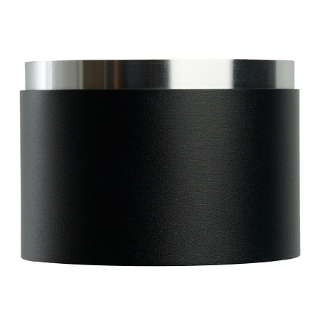 Светильник потолочный Feron Barrel DUET HL459 12W, 230V,GX53, черный + хром IP20 - фото