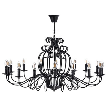 Подвесная люстра Arti Lampadari Amaro E 1.1.16 B - фото