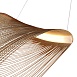 Светильник подвесной ST-Luce Белый/Древесный LED 1*24W 4000K SL6900.503.24 - фото