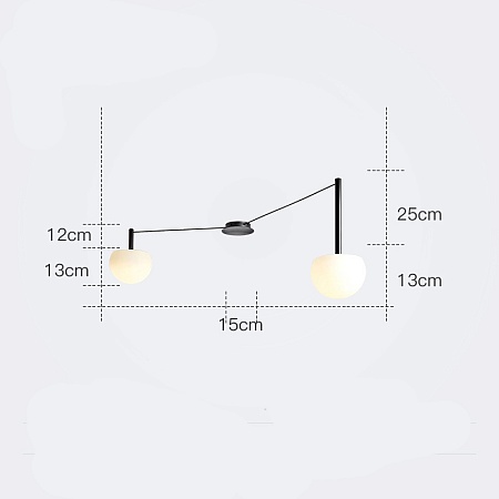 Потолочная Люстра Rangel В L1 Imperiumloft 213689-26 - фото