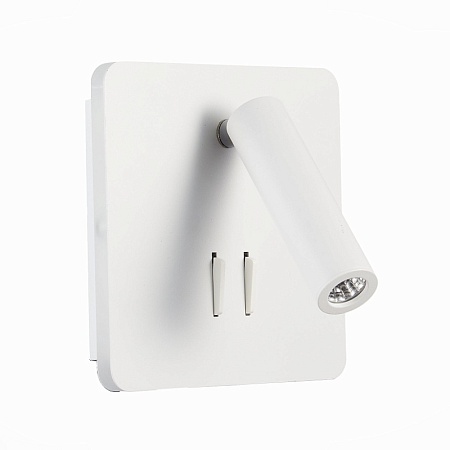 Светильник настенный Белый LED 1*9W 3000K 624Lm Ra>80 IP20 L-xW140xH140 170-240V SL1586.531.01 - фото