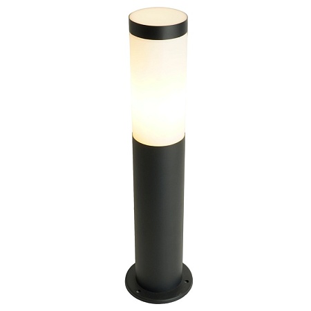 Светильник садово-парковый Feron DH042-450, Техно столб, 18W E27 230V, черный - фото