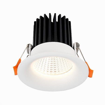 Св-к встр. Белый LED 1*10W 4000K 900Lm Ra>90 38° IP20 D85xH75 170-240V ST703.548.10 - фото