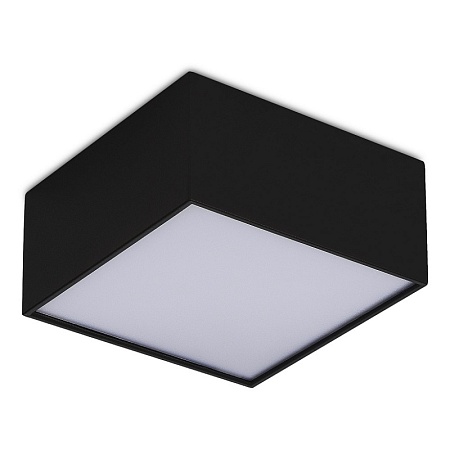 Светильник потолочный Черный LED 1*12W 4000K 1 080Lm Ra>90 120° IP20 L120xW120xH55 180- ST608.442.12 - фото