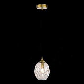 Подвес ST-Luce Латунь/Коньячный E14 1*40W SL1188.303.01