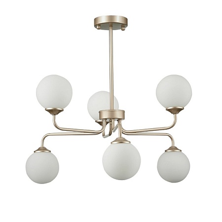 Светильник подвесной ST-Luce Золотистый/Белый G9 LED 6*5W SLE106203-06 - фото