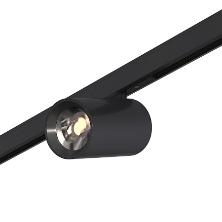 Магнитный трековый светильник Черный LED 1*5W 4000K 340Lm Ra>90 36° IP20 D35xH58 24V ST671.446.05 - фото