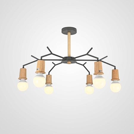 Потолочная Люстра Les Color D80 Grey Imperiumloft 220515-23 - фото