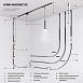 Заглушки для шинопровода 2 шт Mini Magnetic 85174/00 - фото