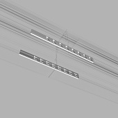 Slim Magnetic Соединительная планка узкая для шинопровода 85100/00 85100/00 Elektrostandard