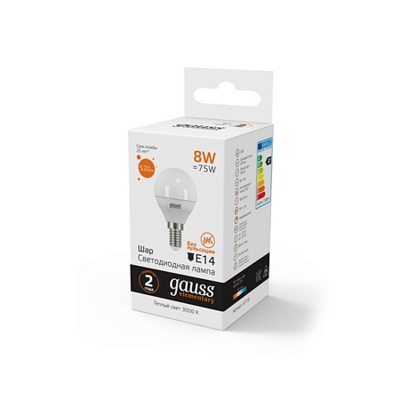 Светодиодная лампа GAUSS 53118_GAUSS - фото