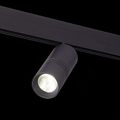 Магнитный трековый светильник Черный LED 1*18W 4000K 1 530Lm Ra&gt;90 36° IP20 L-xW60xH148 ST365.446.18
