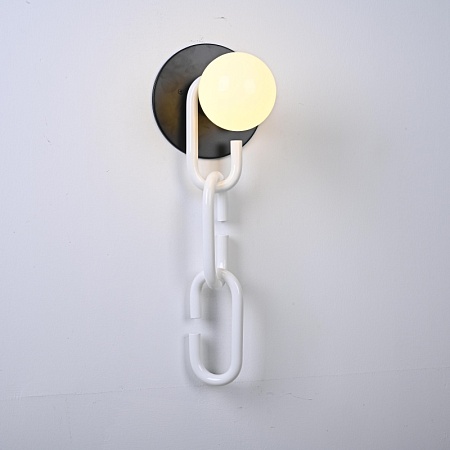 Настенный Светильник Chain Wall Белый Imperiumloft 140603-26 - фото