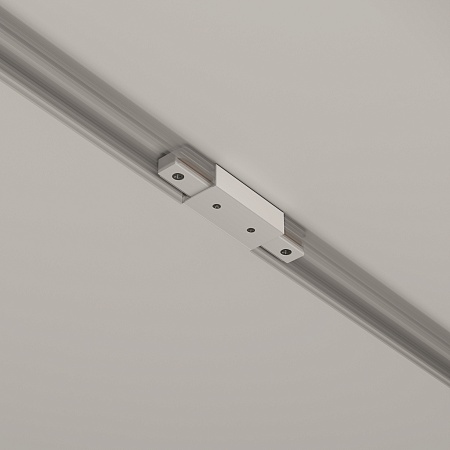 Прямой коннектор питания с вводом питания Unity белый - фото