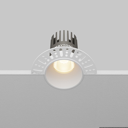 Встраиваемый светильник Technical DL119-10W-3K-TRS-W - фото