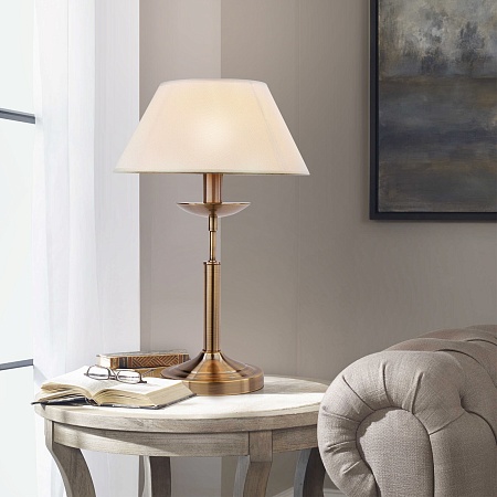 Настольный светильник Eurosvet 01010/1 античная бронза - фото