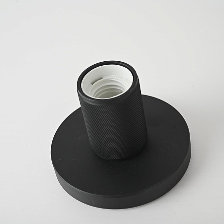 Потолочный Светильник Rh Utilitaire Socket Flushmount Black Imperiumloft 123676-22 - фото