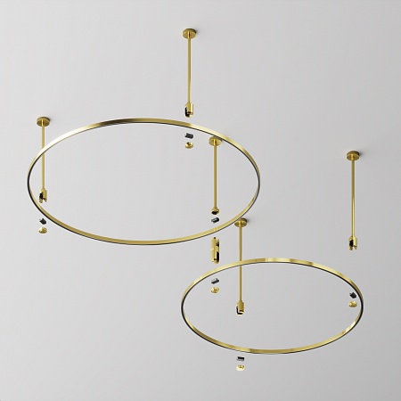 Шинопровод круглый 800 мм Technical TRX154-R-D800-BS - фото