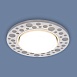 Встраиваемый точечный светильник с LED подсветкой 3032 GX53 WH белый - фото