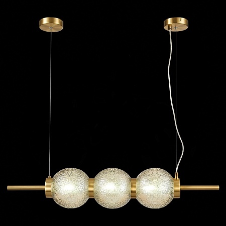 Светильник подвесной ST-Luce Латунь/Коньячный E14 3*40W SL1155.313.03 - фото