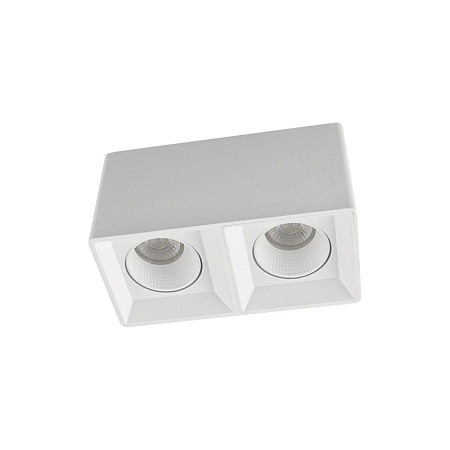 DK3085-WH Светильник накладной IP 20, 10 Вт, GU5.3, LED, белый/белый, пластик - фото