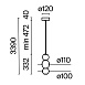 Подвесной светильник Maytoni Drop MOD273PL-L16CH3K - фото