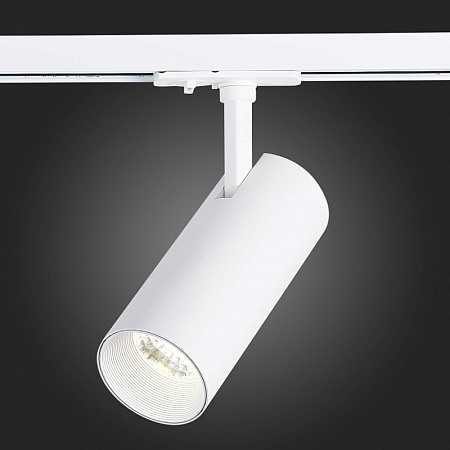 Св-к трек. Белый LED 1*15W 3000K 1 350Lm Ra≥80 36° IP20 L158xW65xH193 100-240V ST350.536.15.36 - фото