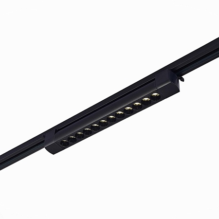 Св-к трек. Черный LED 1*20W 4000K 1 500Lm Ra>90 36° IP20 L387xW49xH54 170-240V ST367.446.20 - фото