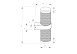 Настенный светильник (бра) Technical Focus Design C069WL-02MG - фото