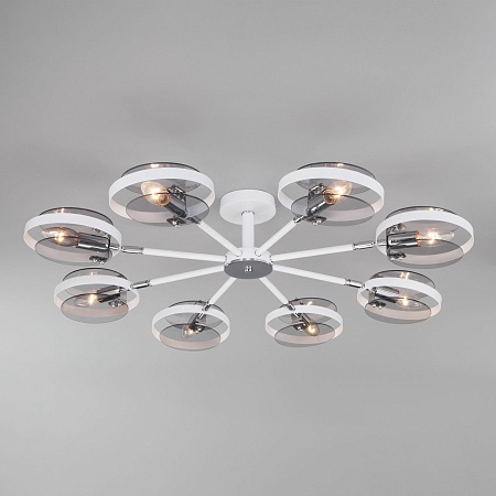 Потолочный светильник Eurosvet 70121/8 белый Smart - фото