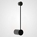 Бра Via Pin Wall L41,5 Black Imperiumloft 193144-26 - фото