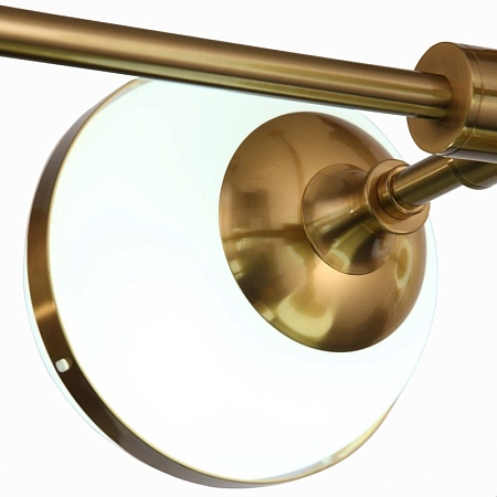 Светильник подвесной ST-Luce Бронза/Белый E14 9*40W SL1157.303.09 - фото