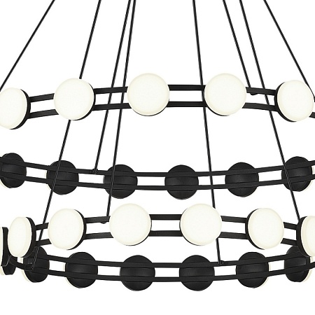 Светильник подвесной ST-Luce черный/белый LED 1*70W 4000K SL6610.403.36 - фото