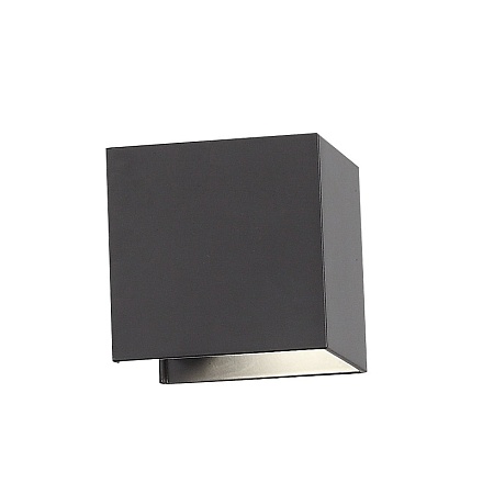 Светильник уличный настенный ST-Luce Черный/Черный LED 2*3W 4000K SL560.401.02 - фото