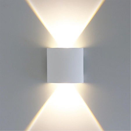Фасадный светильник ARTE LAMP A3122AL-2WH - фото