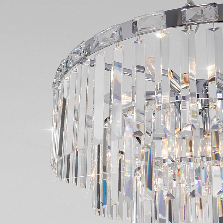 Подвесной светильник Eurosvet 10130/8 хром - фото