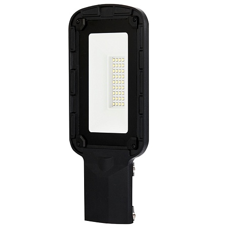 Светодиодный уличный консольный светильник SAFFIT SSL10-30 30W 5000K 230V, черный - фото