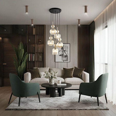 Подвесной светильник TK Lighting 11043 Sophia Cognac - фото