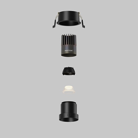 Встраиваемый светильник Technical DL116-10W-3K-B - фото