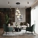 Подвесной светильник TK Lighting 11043 Sophia Cognac - фото
