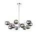 Светильник подвесной ST-Luce Хром/Дымчатый E14 12*40W SL1500.103.12 - фото