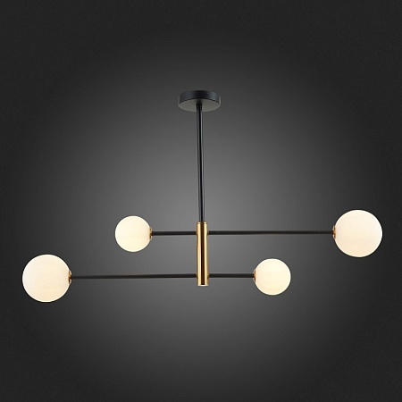 Светильник потолочный Черный, Бронза/Белый G9 4*5W SLE220103-04 - фото