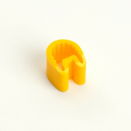 Набор кабель-маркеров "L,N,PE" STEKKER для провода сеч. до 4мм2, желтый CBMR25-S2 (DIY упак 6 отрез по30 шт) - фото