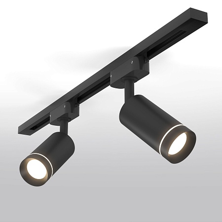 Трековый светодиодный светильник для однофазного шинопровода Glory черный 7W 4200K (1 шт.) LTB39 Elektrostandard - фото