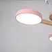Потолочная Люстра Turna 3 Pink Imperiumloft 178333-26 - фото