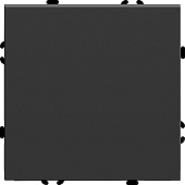 Заглушка (механизм), серия Эмили, черный уголь, soft touch, RST00-5116-05