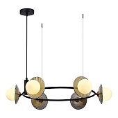 Светильник подвесной ST-Luce Черный/Дымчатый, Белый G9 6*5W 4000K SL1521.413.06