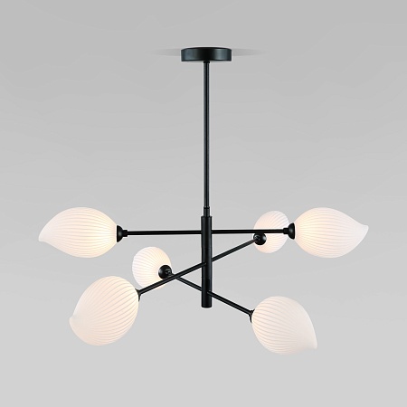 Подвесной светильник Eurosvet 30189/6 черный - фото