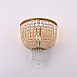 Бра Jacqueline White Sconce Brass Imperiumloft 219343-22 - фото
