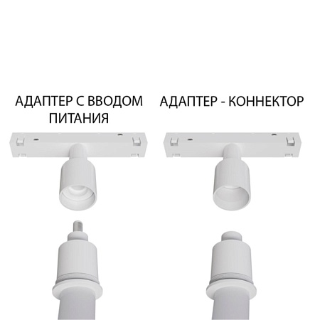 Подвес-держатель в шинопровод (трек) Linea Optima Для гибкого неона Loop A492233 - фото